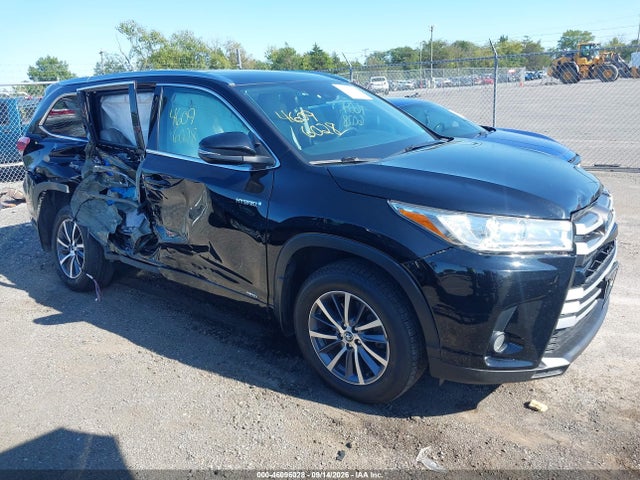 2017 Toyota Highlander Hybrid Xle მანქანა იყიდება აუქციონზე, vin: 5TDJGRFH8HS024735, აუქციონის ნომერი: 46096028