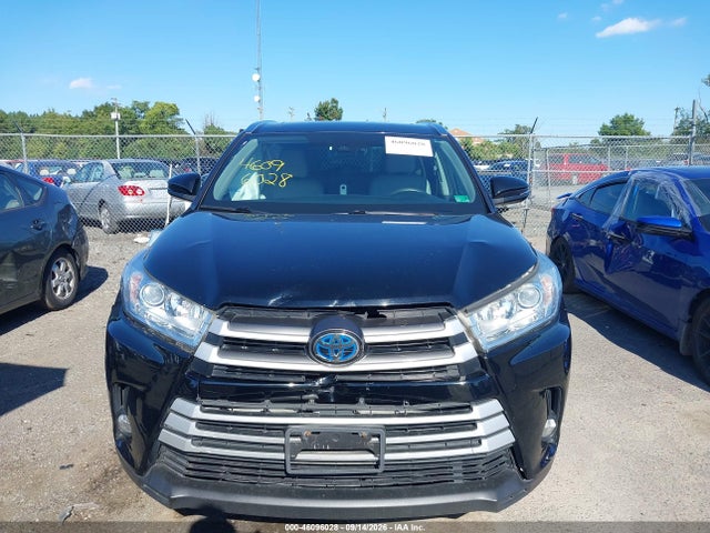 2017 Toyota Highlander Hybrid Xle მანქანა იყიდება აუქციონზე, vin: 5TDJGRFH8HS024735, აუქციონის ნომერი: 46096028