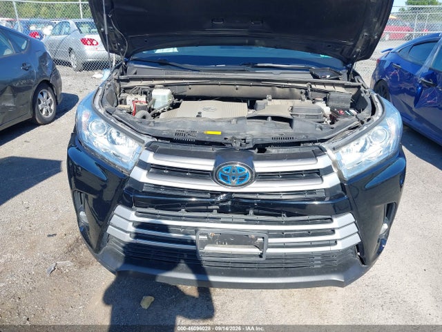 2017 Toyota Highlander Hybrid Xle მანქანა იყიდება აუქციონზე, vin: 5TDJGRFH8HS024735, აუქციონის ნომერი: 46096028