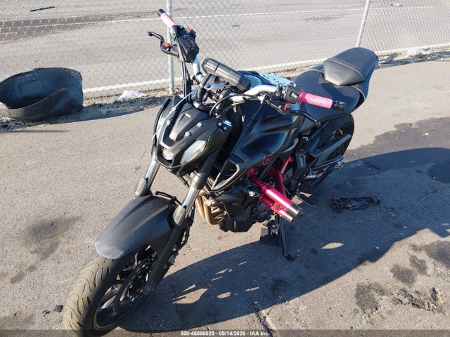 2022 Yamaha Mt07 მანქანა იყიდება აუქციონზე, vin: JYARM32E7NA005554, აუქციონის ნომერი: 46096029