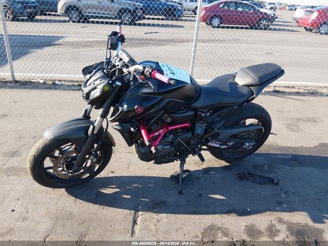 2022 Yamaha Mt07 მანქანა იყიდება აუქციონზე, vin: JYARM32E7NA005554, აუქციონის ნომერი: 46096029