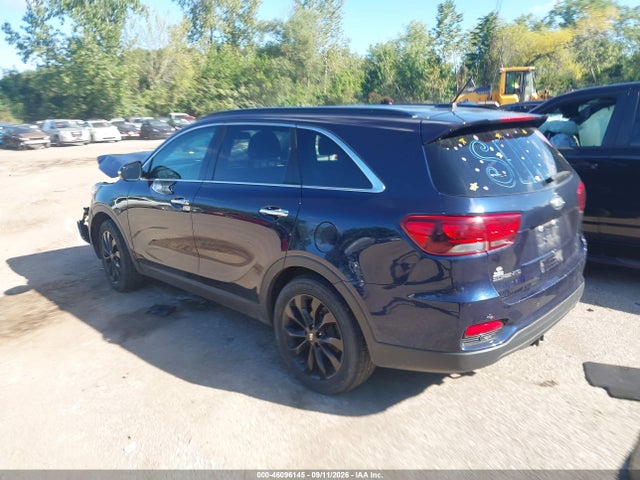 2019 Kia Sorento 3.3l S მანქანა იყიდება აუქციონზე, vin: 5XYPG4A52KG599217, აუქციონის ნომერი: 46096145