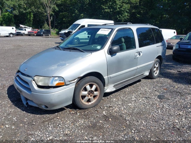 2002 Nissan Quest Se მანქანა იყიდება აუქციონზე, vin: 4N2ZN16T72D821458, აუქციონის ნომერი: 46096212