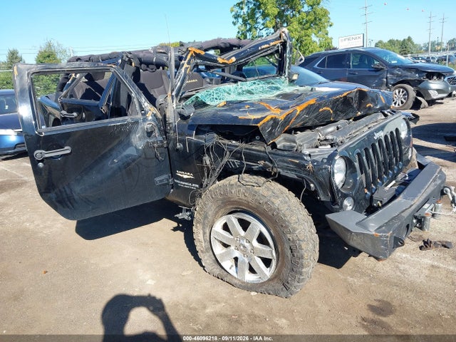 Продажа на аукционе авто 2015 Jeep Wrangler Unlimited Sahara, vin: 1C4HJWEG0FL768271, номер лота: 46096218