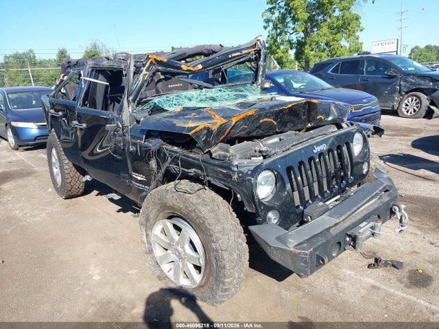 2015 Jeep Wrangler Unlimited Sahara მანქანა იყიდება აუქციონზე, vin: 1C4HJWEG0FL768271, აუქციონის ნომერი: 46096218