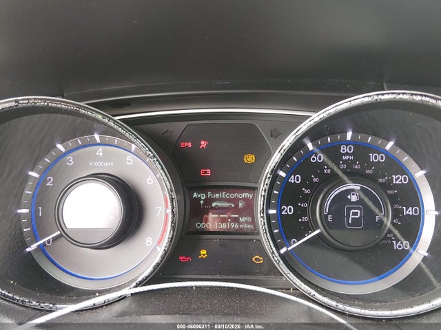 46096311 :رقم المزاد ، 5NPEB4ACXDH747744 vin ، 2013 Hyundai Sonata Gls مزاد بيع