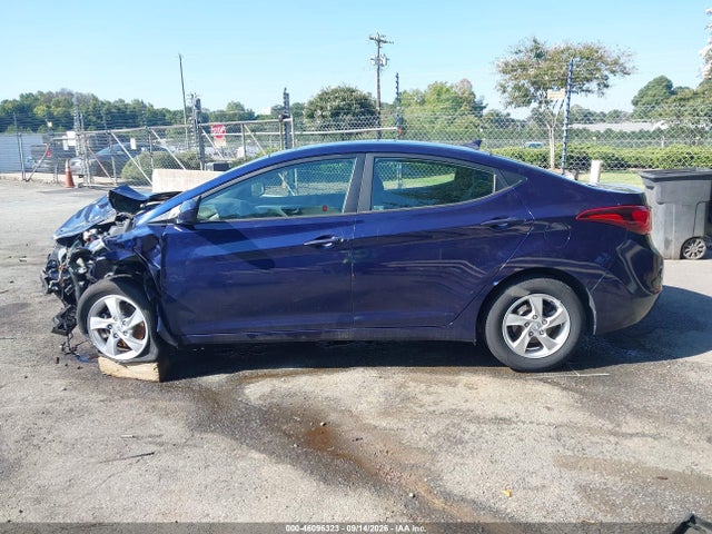Продаж на аукціоні авто 2014 Hyundai Elantra Se, vin: 5NPDH4AE0EH497363, номер лоту: 46096323