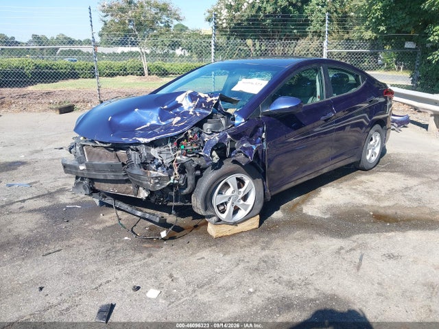 Продаж на аукціоні авто 2014 Hyundai Elantra Se, vin: 5NPDH4AE0EH497363, номер лоту: 46096323