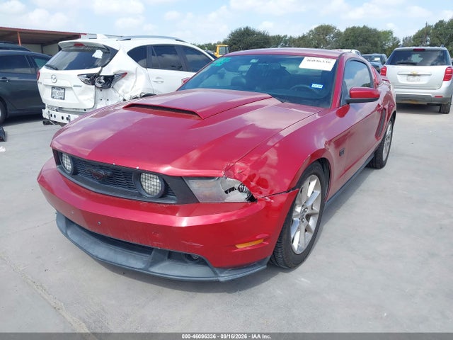 2010 Ford Mustang Gt Premium მანქანა იყიდება აუქციონზე, vin: 1ZVBP8CH9A5151389, აუქციონის ნომერი: 46096336