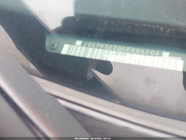 Aukcja sprzedaży 2012 Chevrolet Silverado 1500 Lt, vin: 1GCPKSE70CF205104, numer aukcji: 46096363