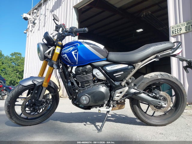 Продаж на аукціоні авто 2025 Triumph Motorcycle Speed 400, vin: SMTT127Y3SNA30637, номер лоту: 46096374