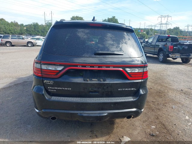 2017 Dodge Durango Citadel Anodized Platinum Awd მანქანა იყიდება აუქციონზე, vin: 1C4RDJEG5HC860607, აუქციონის ნომერი: 46096398