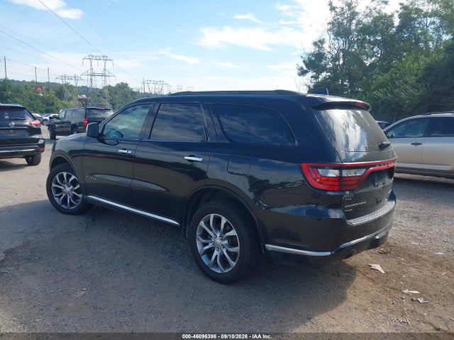 2017 Dodge Durango Citadel Anodized Platinum Awd მანქანა იყიდება აუქციონზე, vin: 1C4RDJEG5HC860607, აუქციონის ნომერი: 46096398