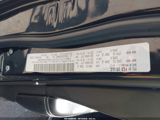 2017 Dodge Durango Citadel Anodized Platinum Awd მანქანა იყიდება აუქციონზე, vin: 1C4RDJEG5HC860607, აუქციონის ნომერი: 46096398