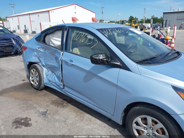 Продаж на аукціоні авто 2012 Hyundai Accent Gls, vin: KMHCT4AE7CU208049, номер лоту: 46096437