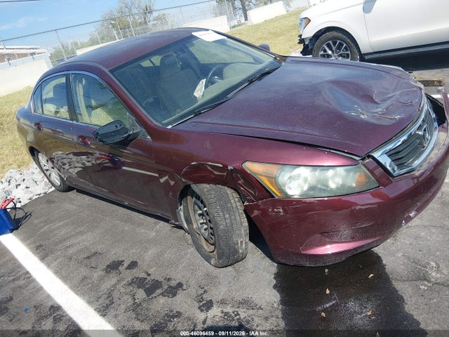 46096459 :رقم المزاد ، 1HGCP26399A109474 vin ، 2009 Honda Accord 2.4 Lx مزاد بيع