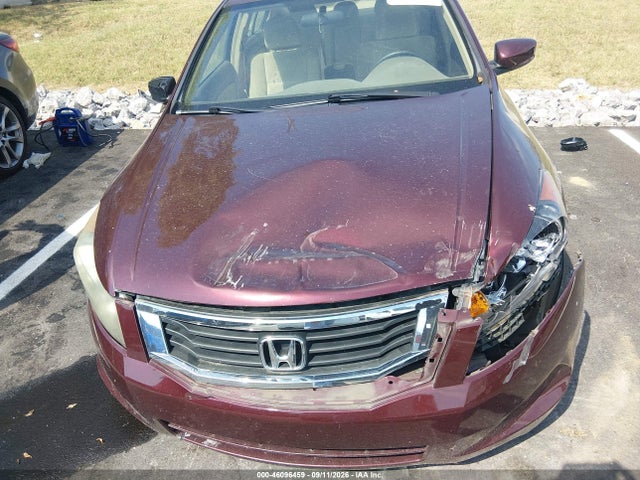 46096459 :رقم المزاد ، 1HGCP26399A109474 vin ، 2009 Honda Accord 2.4 Lx مزاد بيع