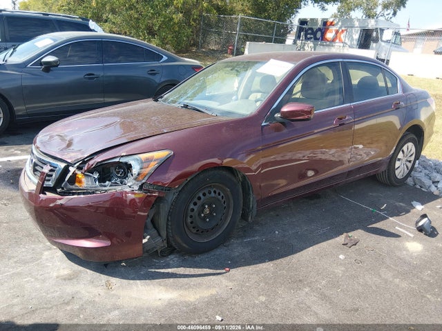 46096459 :رقم المزاد ، 1HGCP26399A109474 vin ، 2009 Honda Accord 2.4 Lx مزاد بيع