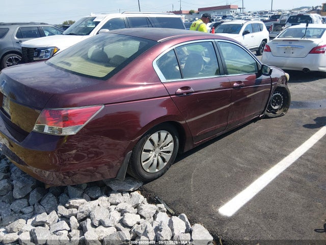 46096459 :رقم المزاد ، 1HGCP26399A109474 vin ، 2009 Honda Accord 2.4 Lx مزاد بيع