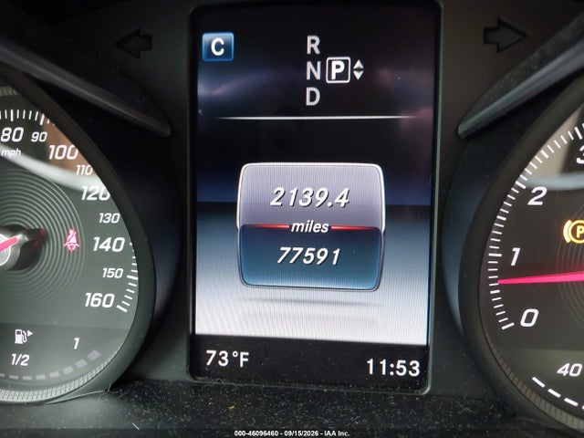 46096460 :رقم المزاد ، 55SWF4KB2FU002100 vin ، 2015 Mercedes-benz C 300 4matic مزاد بيع