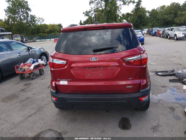 2019 Ford Ecosport Se მანქანა იყიდება აუქციონზე, vin: MAJ3S2GE6KC298274, აუქციონის ნომერი: 46096493