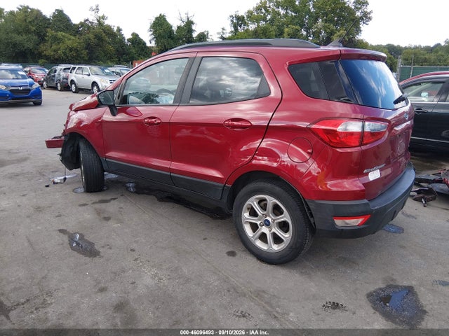 2019 Ford Ecosport Se მანქანა იყიდება აუქციონზე, vin: MAJ3S2GE6KC298274, აუქციონის ნომერი: 46096493