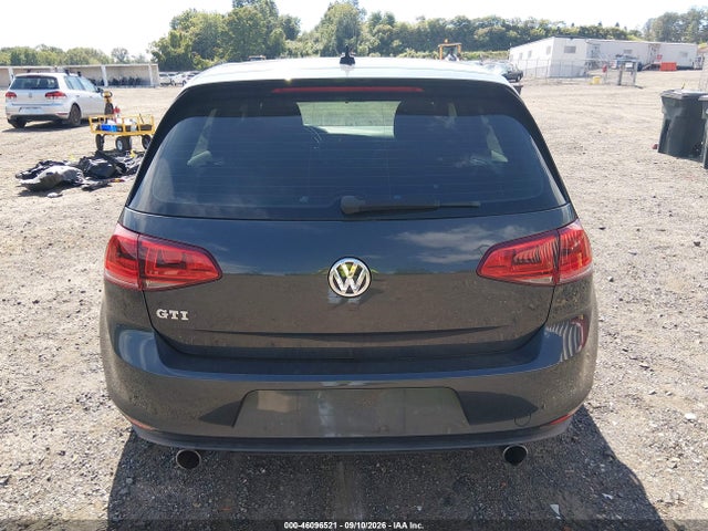 2017 Volkswagen Golf Gti Autobahn 4-door/s 4-door/se 4-door/sport 4-door მანქანა იყიდება აუქციონზე, vin: 3VW4T7AU2HM040525, აუქციონის ნომერი: 46096521