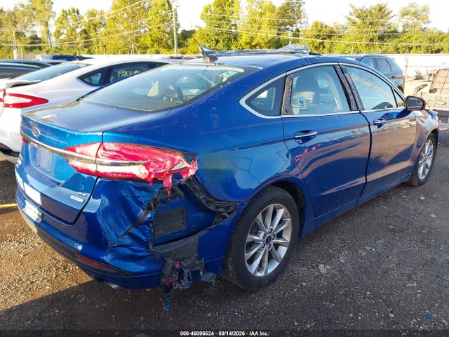 46096524 :رقم المزاد ، 3FA6P0HD1HR395546 vin ، 2017 Ford Fusion Se مزاد بيع