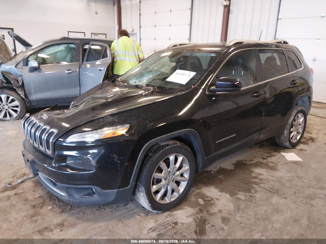 2016 Jeep Cherokee Limited მანქანა იყიდება აუქციონზე, vin: 1C4PJLDB1GW157830, აუქციონის ნომერი: 46096574