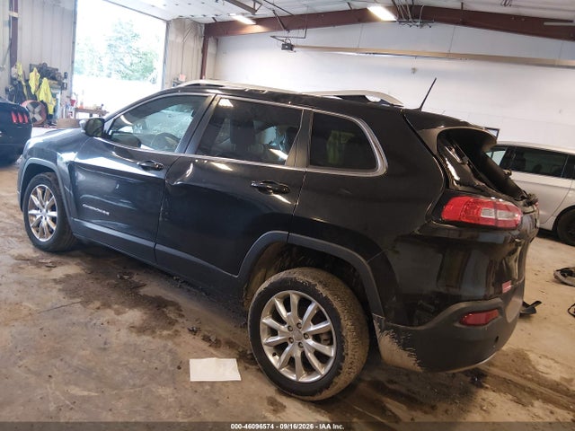 2016 Jeep Cherokee Limited მანქანა იყიდება აუქციონზე, vin: 1C4PJLDB1GW157830, აუქციონის ნომერი: 46096574