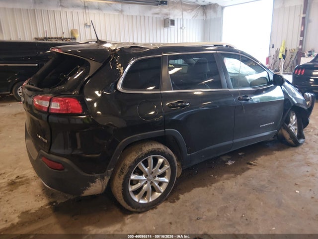 2016 Jeep Cherokee Limited მანქანა იყიდება აუქციონზე, vin: 1C4PJLDB1GW157830, აუქციონის ნომერი: 46096574