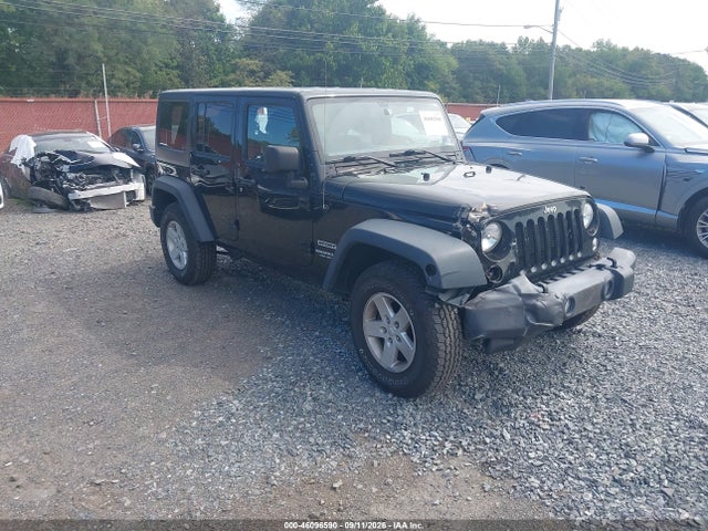 2017 Jeep Wrangler Unlimited Sport 4x4 მანქანა იყიდება აუქციონზე, vin: 1C4BJWDG4HL738507, აუქციონის ნომერი: 46096590