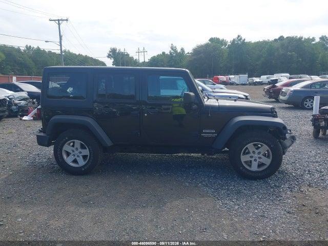 Продажа на аукционе авто 2017 Jeep Wrangler Unlimited Sport 4x4, vin: 1C4BJWDG4HL738507, номер лота: 46096590