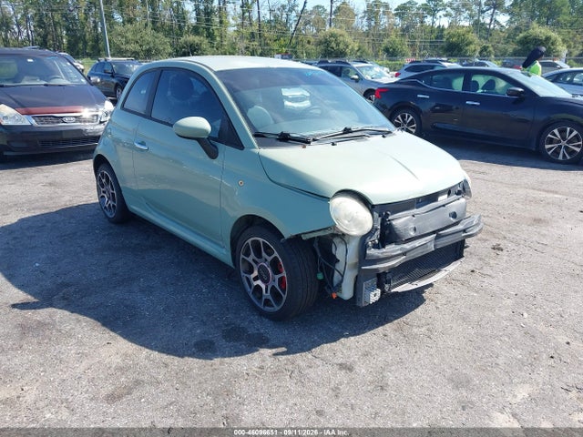 46096651 :رقم المزاد ، 3C3CFFBR2CT110148 vin ، 2012 Fiat 500 Sport مزاد بيع
