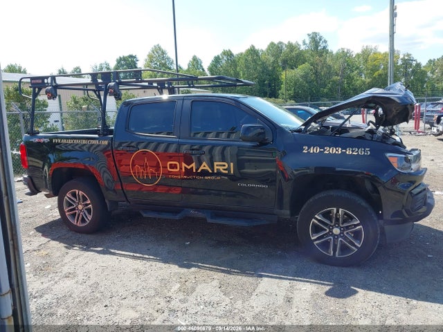 2022 Chevrolet Colorado 4wd  Short Box Wt მანქანა იყიდება აუქციონზე, vin: 1GCGTBEN8N1150963, აუქციონის ნომერი: 46096679