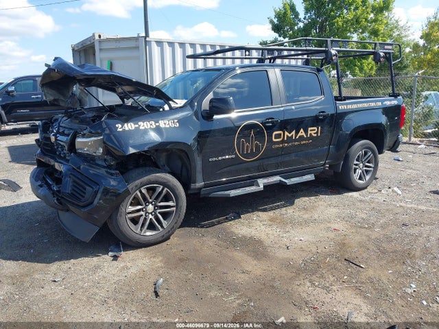 2022 Chevrolet Colorado 4wd  Short Box Wt მანქანა იყიდება აუქციონზე, vin: 1GCGTBEN8N1150963, აუქციონის ნომერი: 46096679