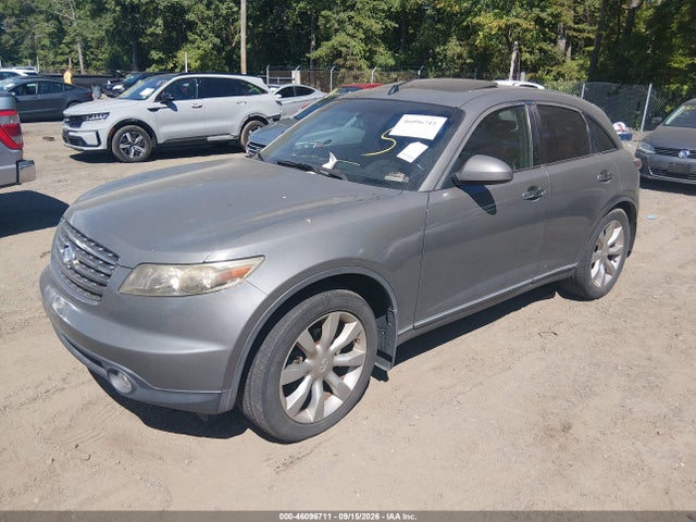 2005 Infiniti Fx35 მანქანა იყიდება აუქციონზე, vin: JNRAS08W65X209359, აუქციონის ნომერი: 46096711