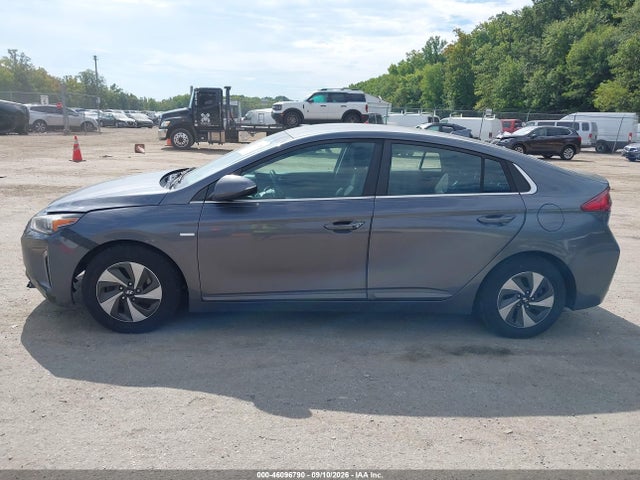 2019 Hyundai Ioniq Hybrid Sel მანქანა იყიდება აუქციონზე, vin: KMHC75LC3KU121575, აუქციონის ნომერი: 46096790