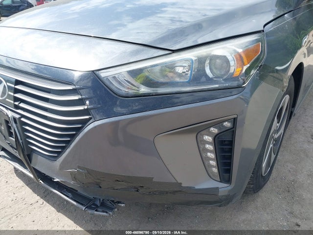 2019 Hyundai Ioniq Hybrid Sel მანქანა იყიდება აუქციონზე, vin: KMHC75LC3KU121575, აუქციონის ნომერი: 46096790