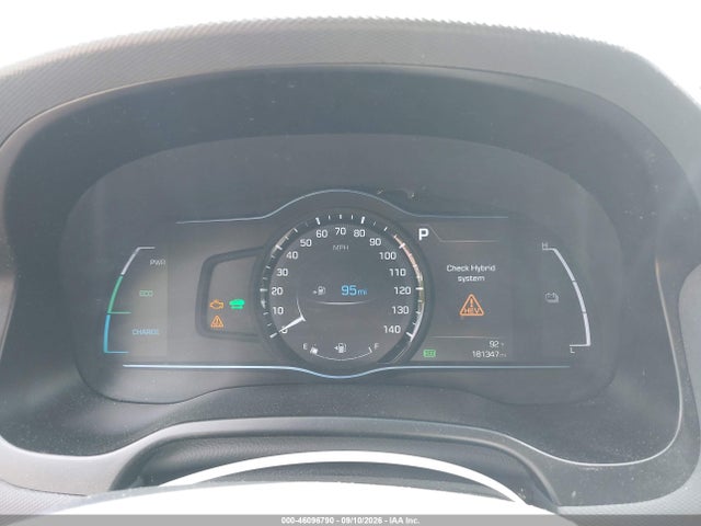 2019 Hyundai Ioniq Hybrid Sel მანქანა იყიდება აუქციონზე, vin: KMHC75LC3KU121575, აუქციონის ნომერი: 46096790