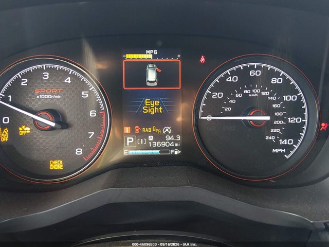 Aukcja sprzedaży 2019 Subaru Forester Sport, vin: JF2SKAPC3KH567673, numer aukcji: 46096800