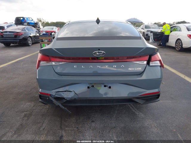 46096806 :رقم المزاد ، KMHLM4AG3NU284448 vin ، 2022 Hyundai Elantra Sel مزاد بيع