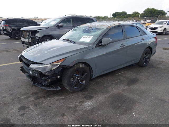 46096806 :رقم المزاد ، KMHLM4AG3NU284448 vin ، 2022 Hyundai Elantra Sel مزاد بيع