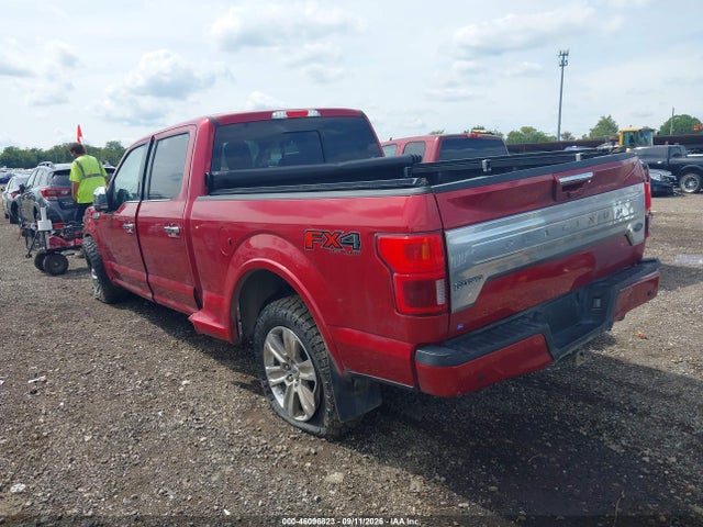 Aukcja sprzedaży 2020 Ford F-150 Platinum, vin: 1FTFW1E58LFB58672, numer aukcji: 46096823