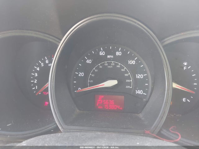 46096831 :رقم المزاد ، KNADN5A36D6198656 vin ، 2013 Kia Rio Ex مزاد بيع