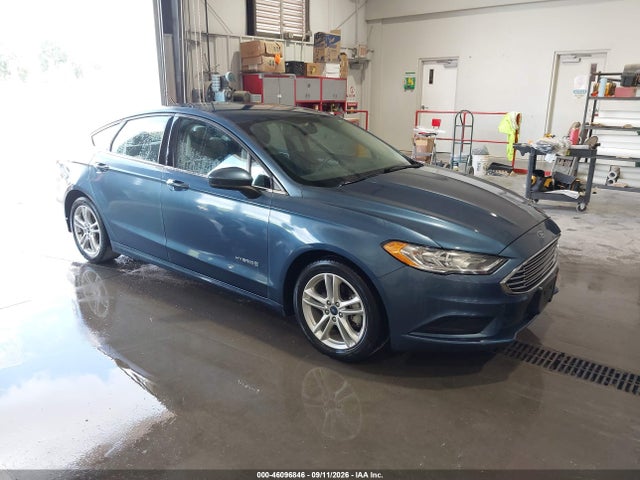 Продажа на аукционе авто 2018 Ford Fusion Hybrid S, vin: 3FA6P0UU3JR254439, номер лота: 46096846