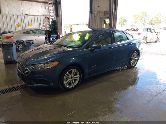 Продажа на аукционе авто 2018 Ford Fusion Hybrid S, vin: 3FA6P0UU3JR254439, номер лота: 46096846
