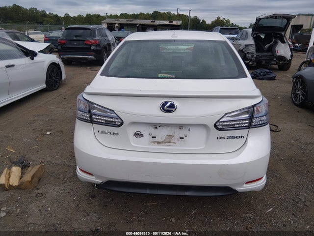 Aukcja sprzedaży 2010 Lexus Hs 250h, vin: JTHBB1BA0A2012104, numer aukcji: 46096910