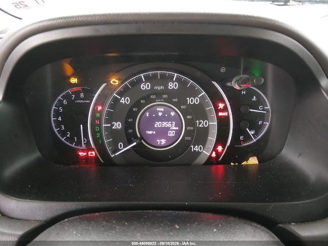 46096922 :رقم المزاد ، 5J6RM3H76CL034973 vin ، 2012 Honda Cr-v Ex-l مزاد بيع
