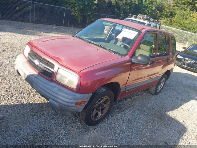 46096924 :رقم المزاد ، 2CNBE13C416911801 vin ، 2001 Chevrolet Tracker Hard Top Base مزاد بيع